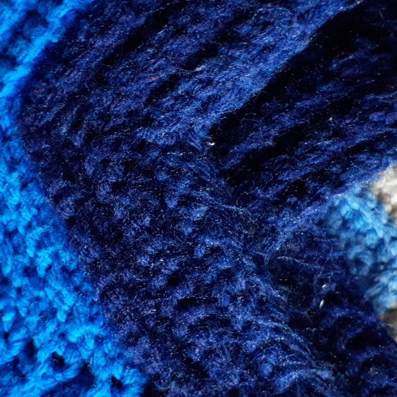 Vintage Huge hand crotched throw - Picture 3 of 4